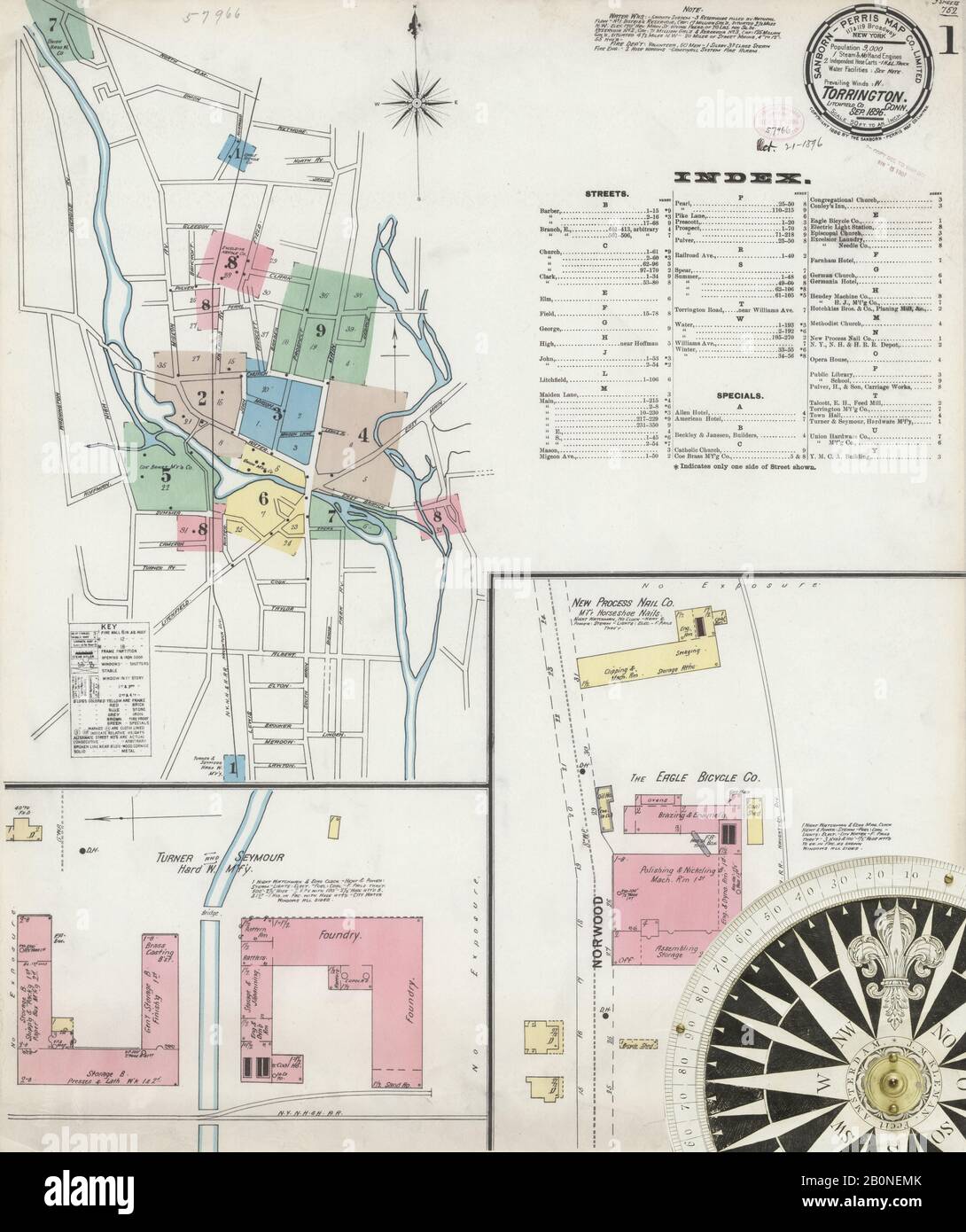 Map of torrington hires stock photography and images Alamy
