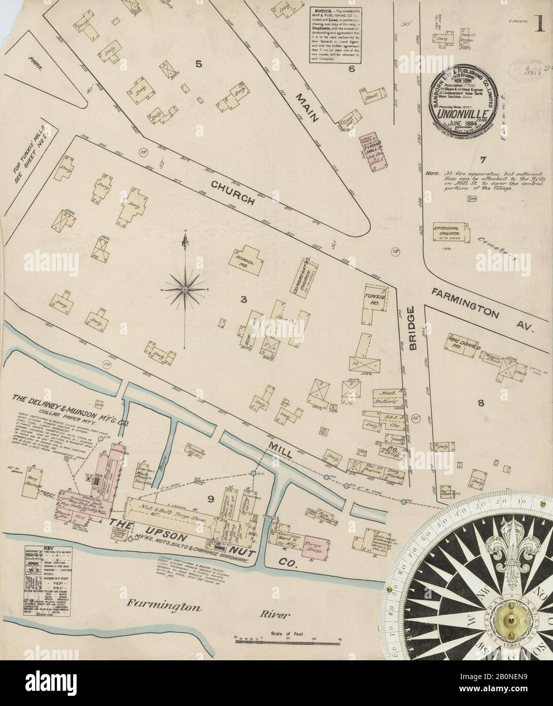 Map of unionville hires stock photography and images Alamy