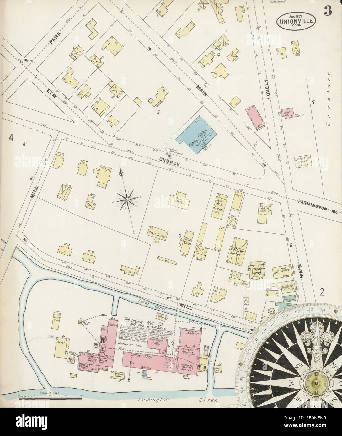 Map of unionville hires stock photography and images Alamy