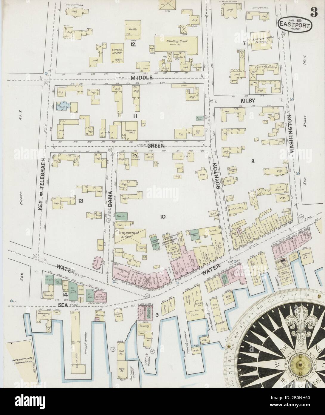 Image 3 of Sanborn Fire Insurance Map from Eastport, Washington County