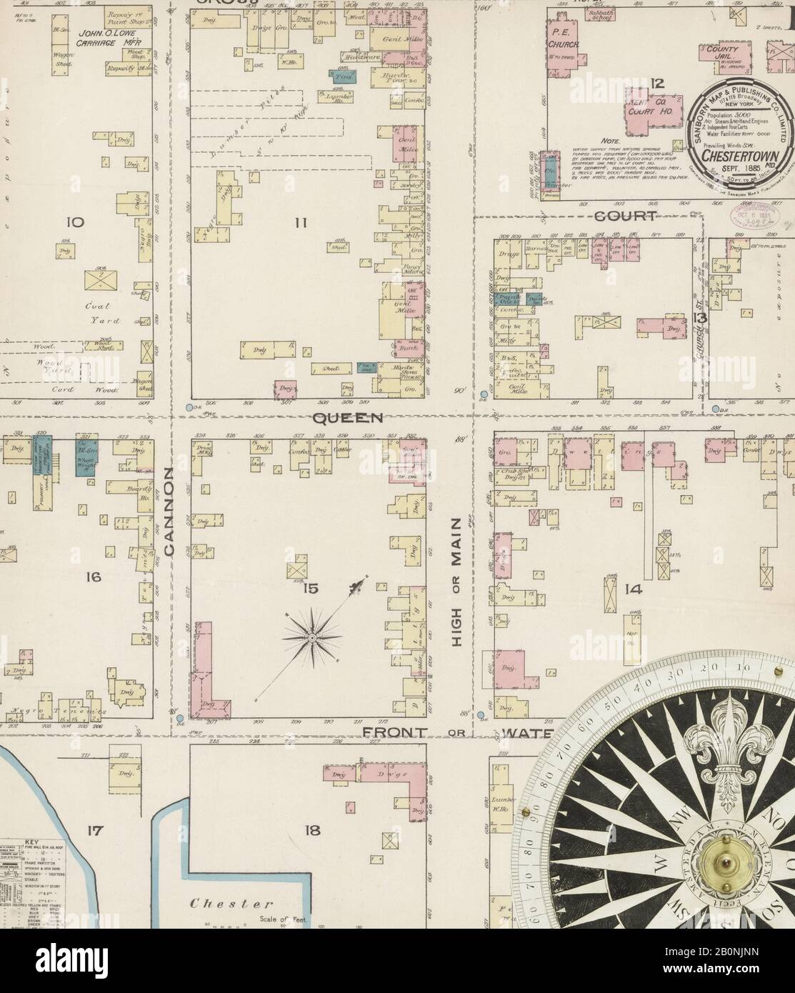 Map of chestertown hires stock photography and images Alamy