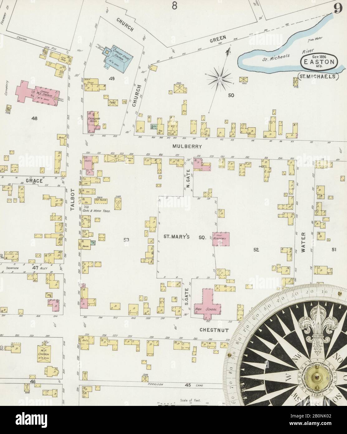 Map of trappe hires stock photography and images Alamy