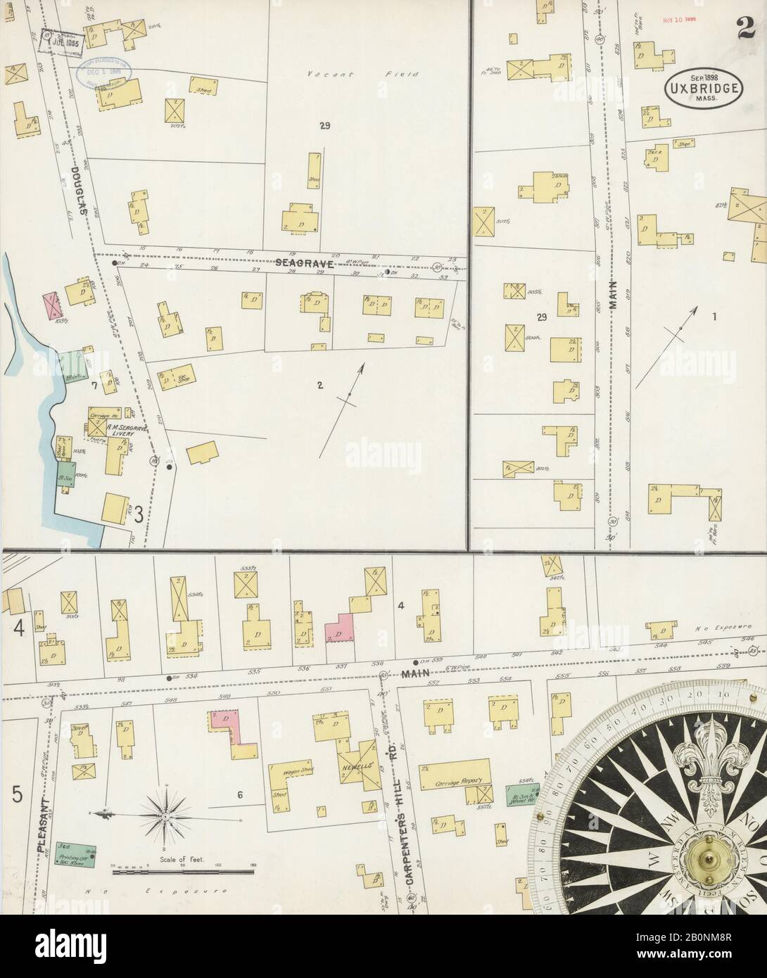 Map of uxbridge hires stock photography and images Alamy