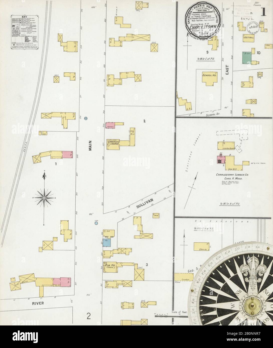 Map of charlestown hires stock photography and images Alamy