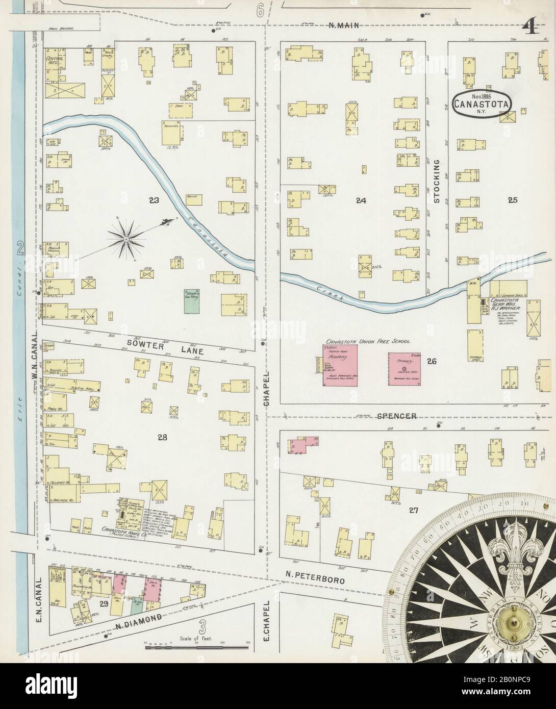 Image 4 of Sanborn Fire Insurance Map from Canastota, Madison County