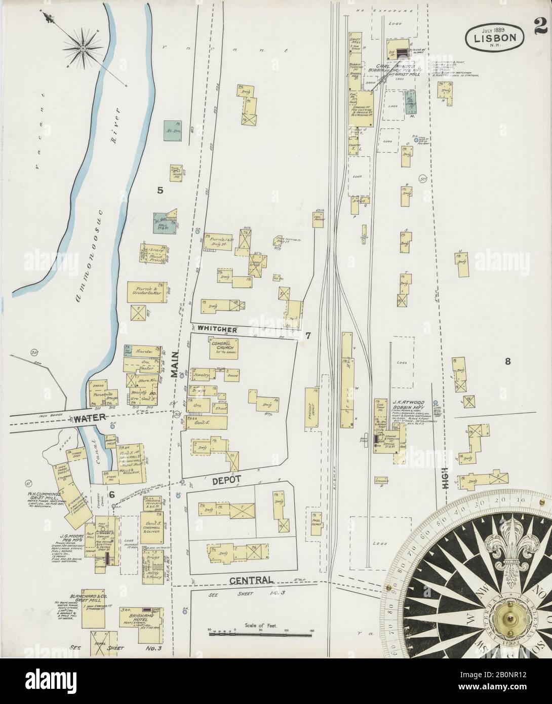 Map of new lisbon hires stock photography and images Alamy