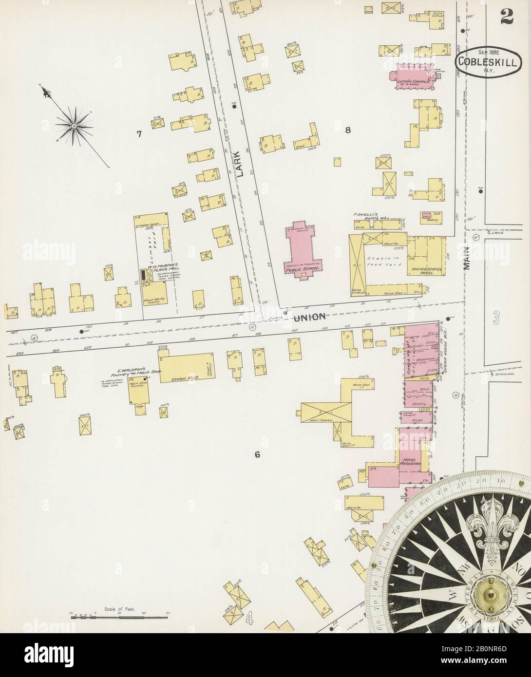Map of cobleskill new york hires stock photography and images Alamy