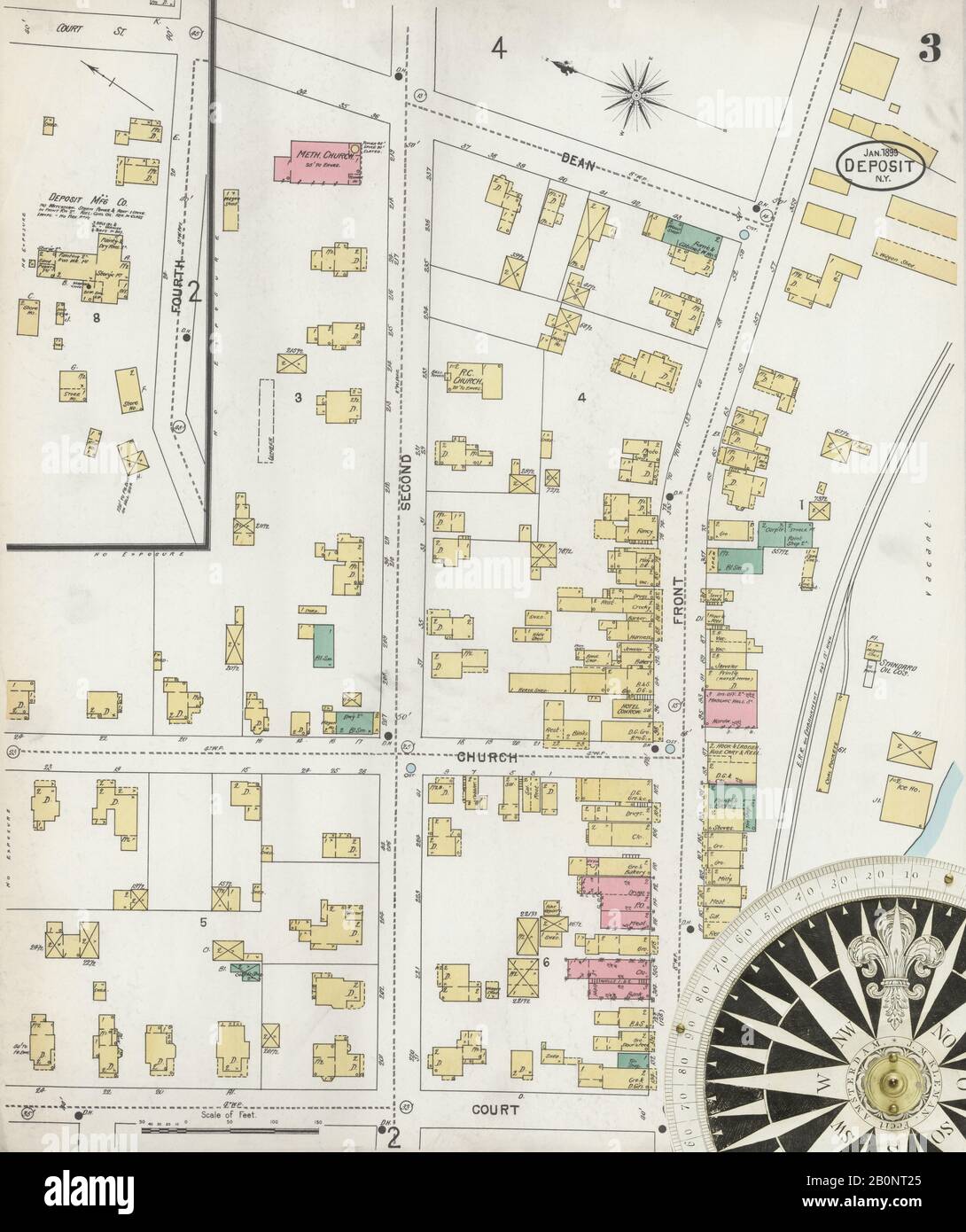 Deposit new york map hires stock photography and images Alamy