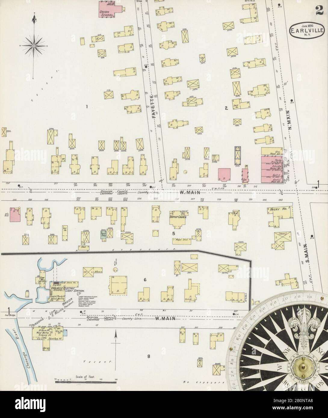 Map of earlville hires stock photography and images Alamy
