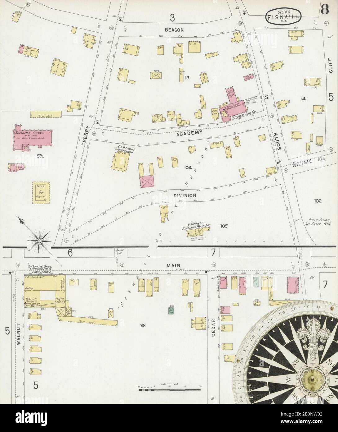 Fishkill new york on a map hires stock photography and images Alamy