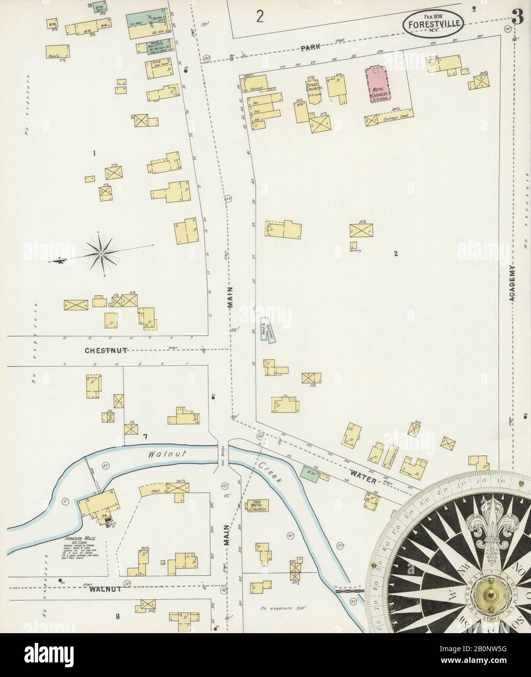 Map of forestville hires stock photography and images Alamy