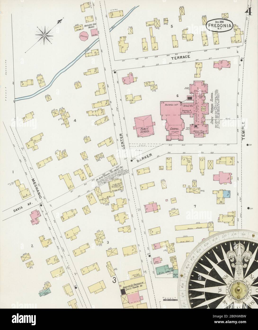 Map of fredonia new york hires stock photography and images Alamy