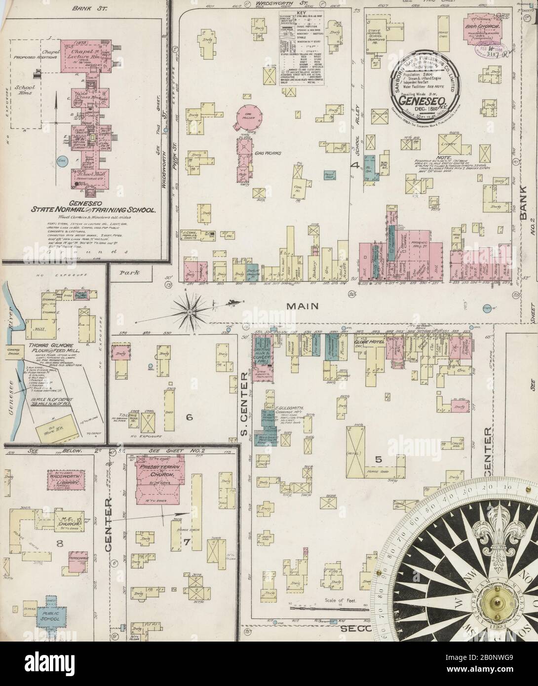 Map of geneseo hires stock photography and images Alamy