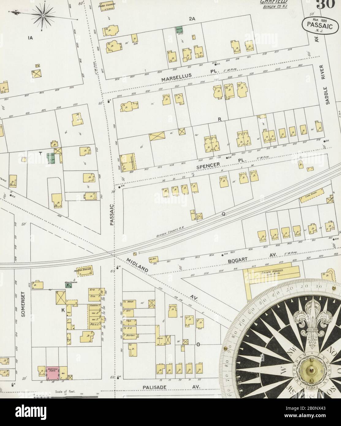 Image 30 of Sanborn Fire Insurance Map from Passaic, Passaic County