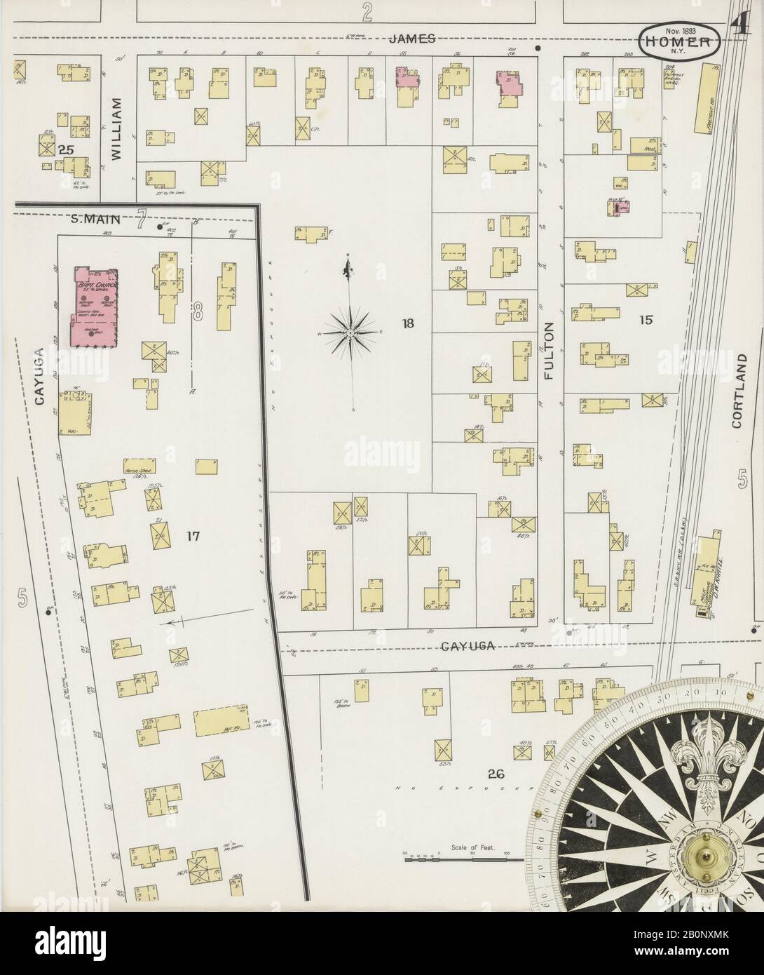 Homer city map hires stock photography and images Alamy