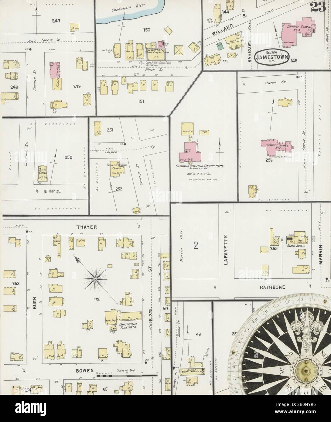 Map of frewsburg new york hires stock photography and images Alamy