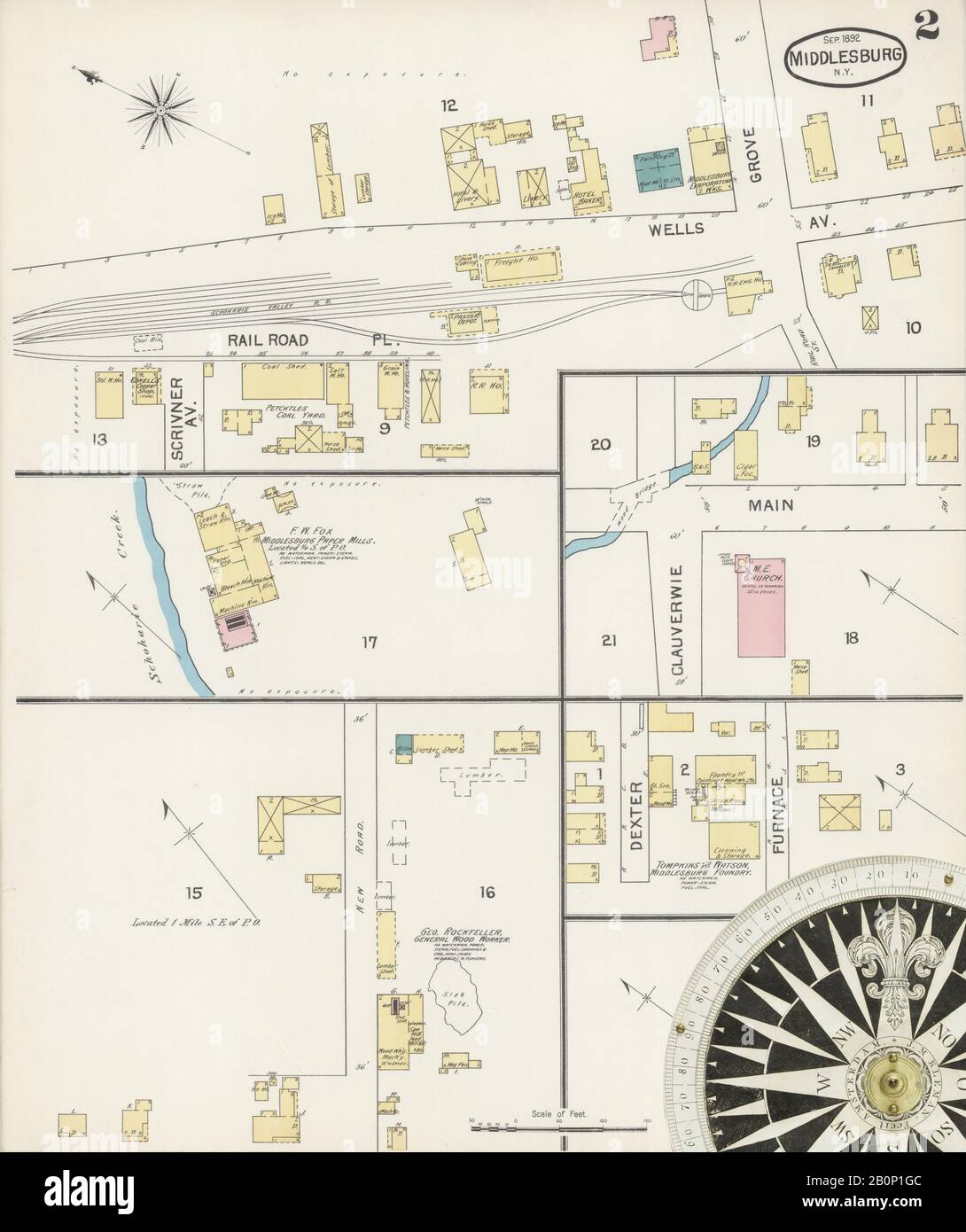 Image 2 of Sanborn Fire Insurance Map from Middleburgh, Schoharie