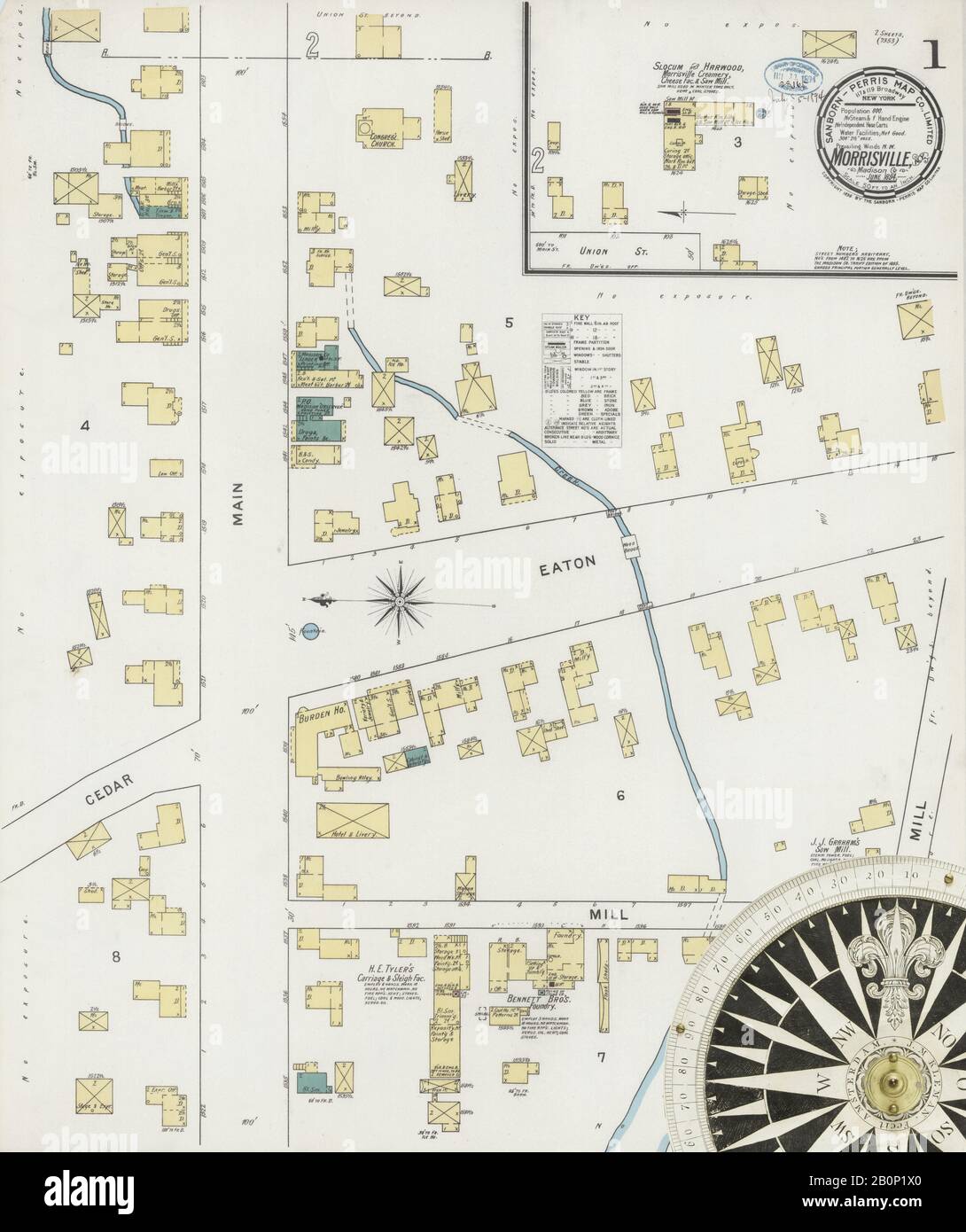 Map of morrisville hires stock photography and images Alamy
