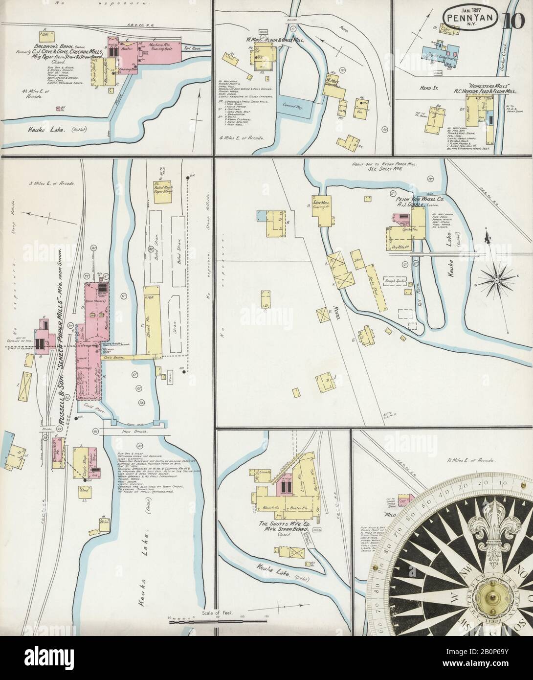 Image 10 of Sanborn Fire Insurance Map from Penn Yan, Yates County, New