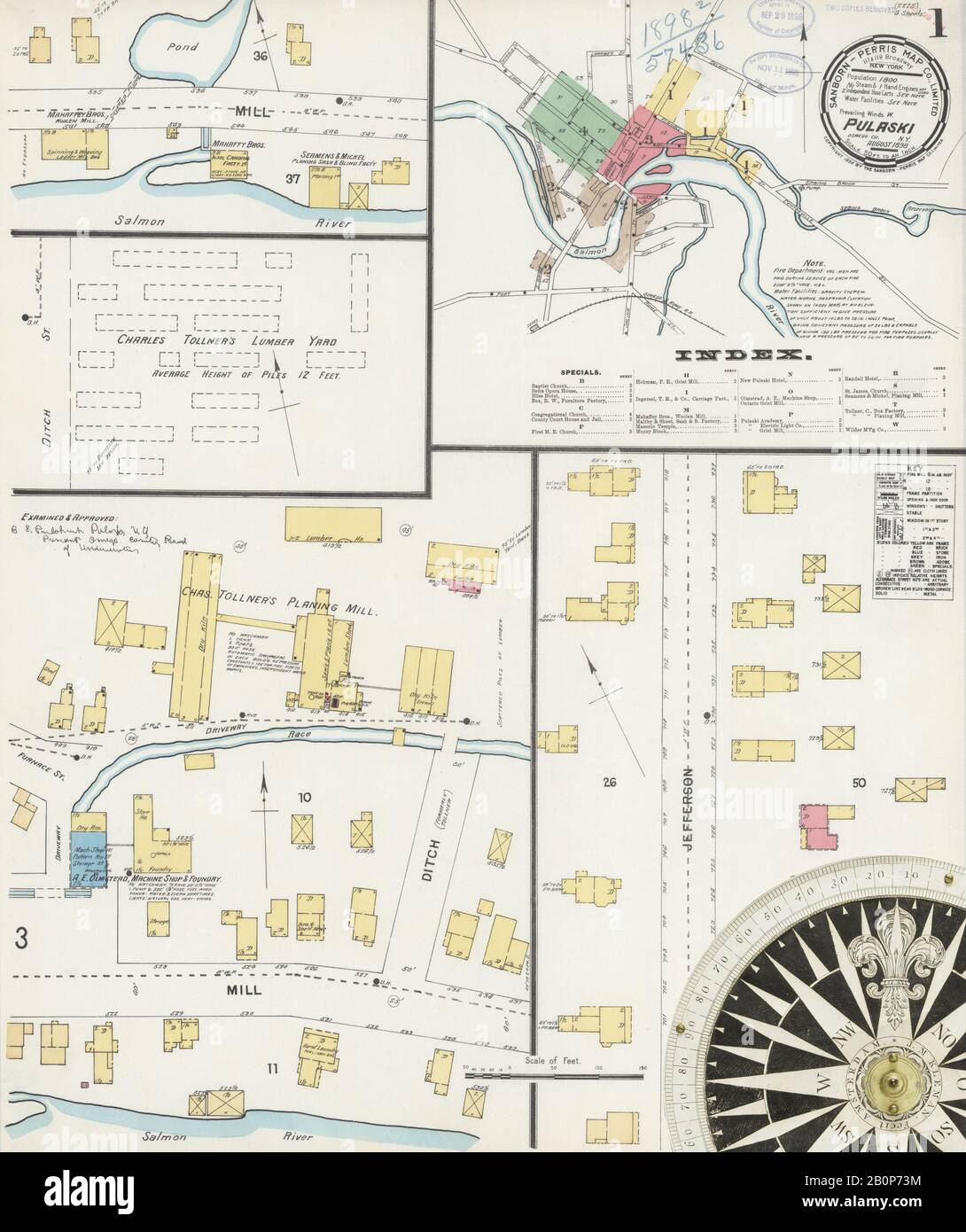 Pulaski map hires stock photography and images Alamy