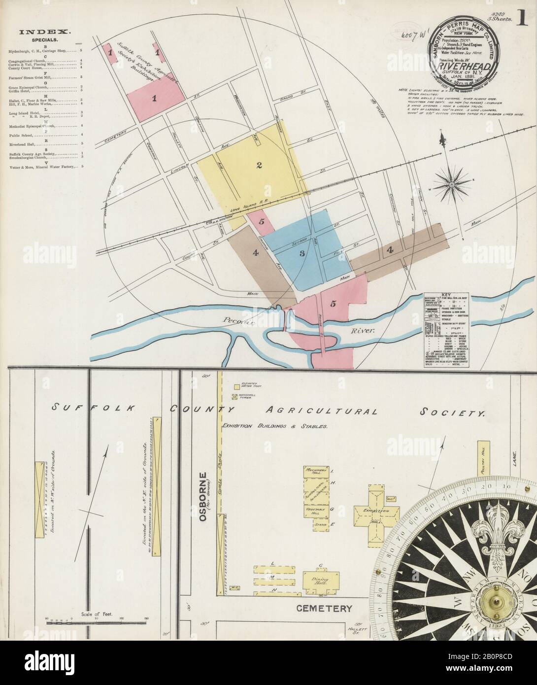 Map of riverhead new york hires stock photography and images Alamy