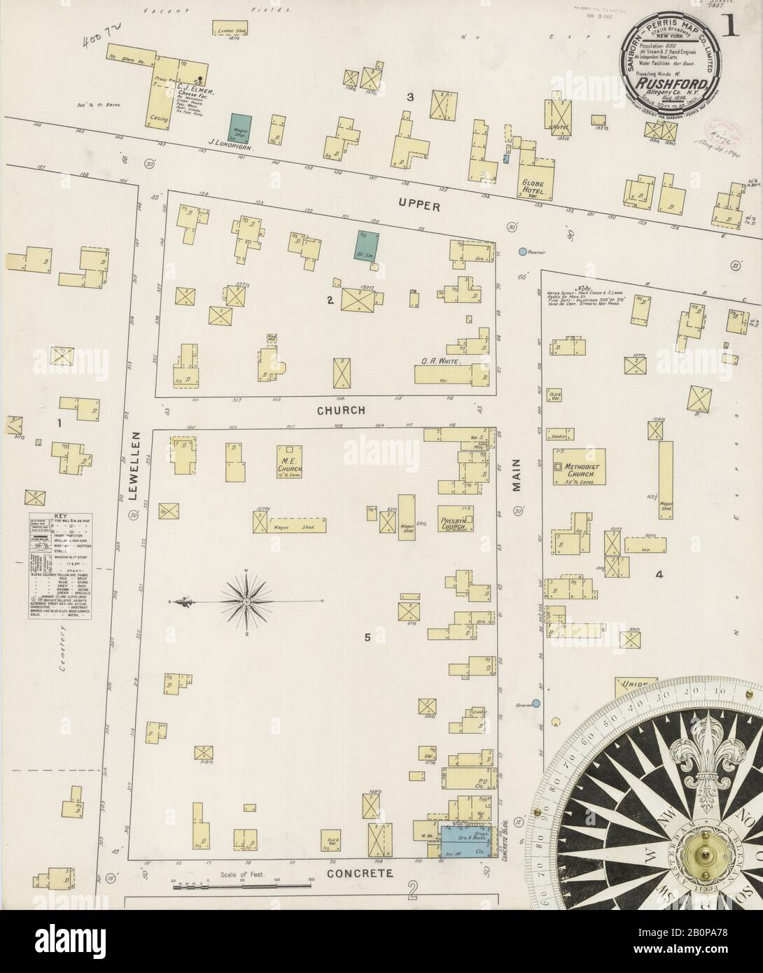 Map of rushford hires stock photography and images Alamy