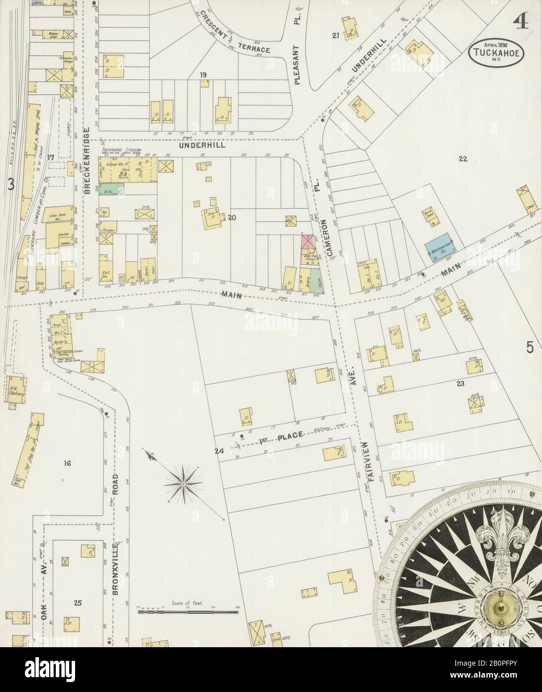 Map of tuckahoe hires stock photography and images Alamy