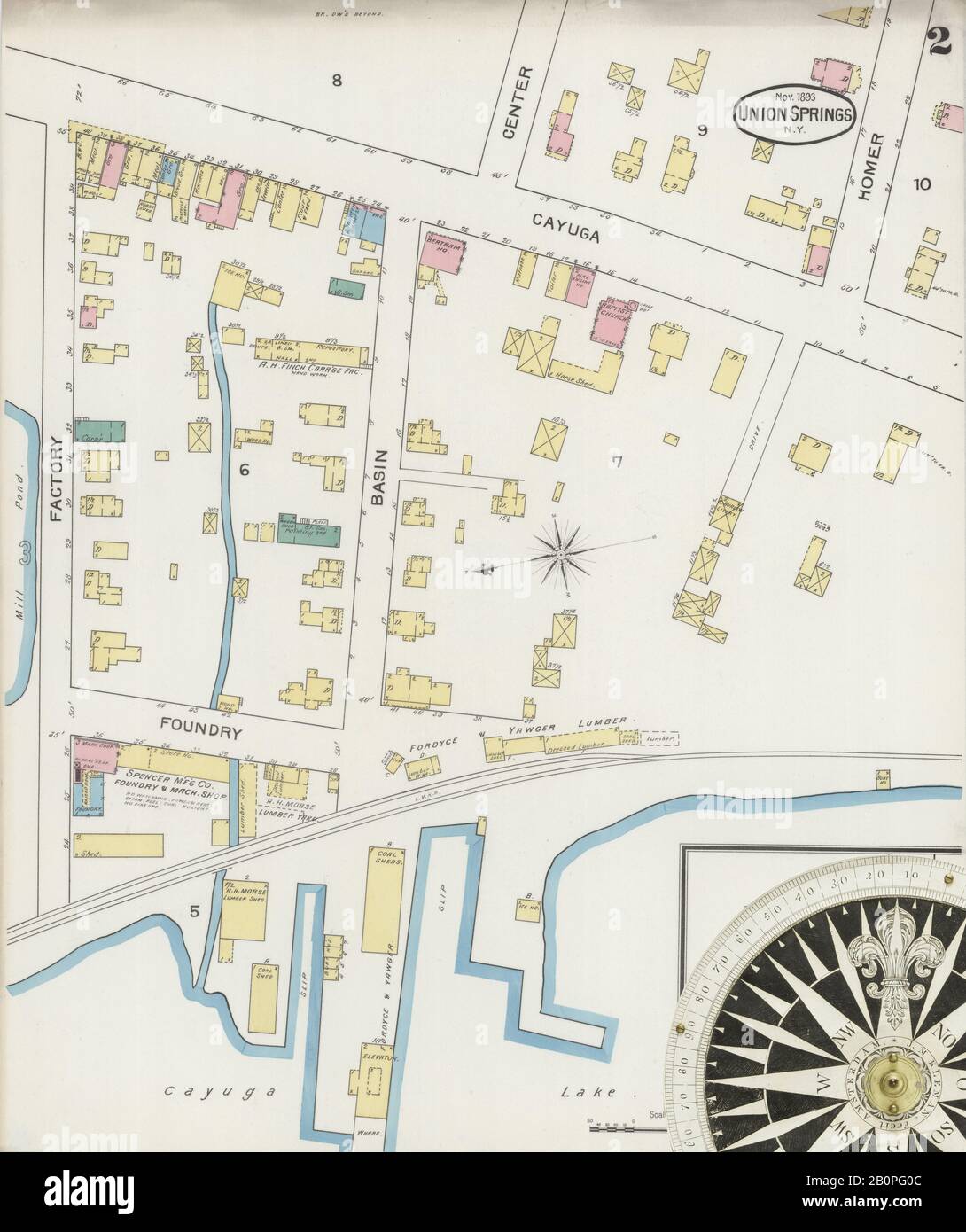 Union springs map hires stock photography and images Alamy