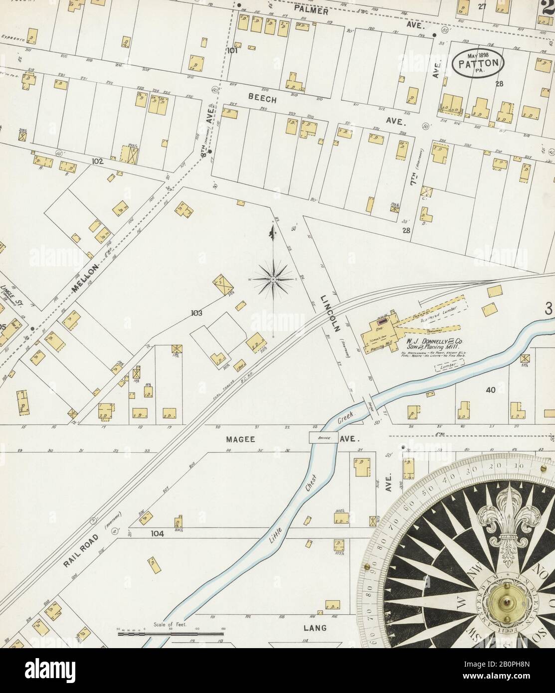 Image 2 of Sanborn Fire Insurance Map from Patton, Cambria County