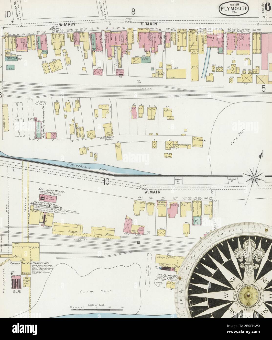 Plymouth pennsylvania map hires stock photography and images Alamy