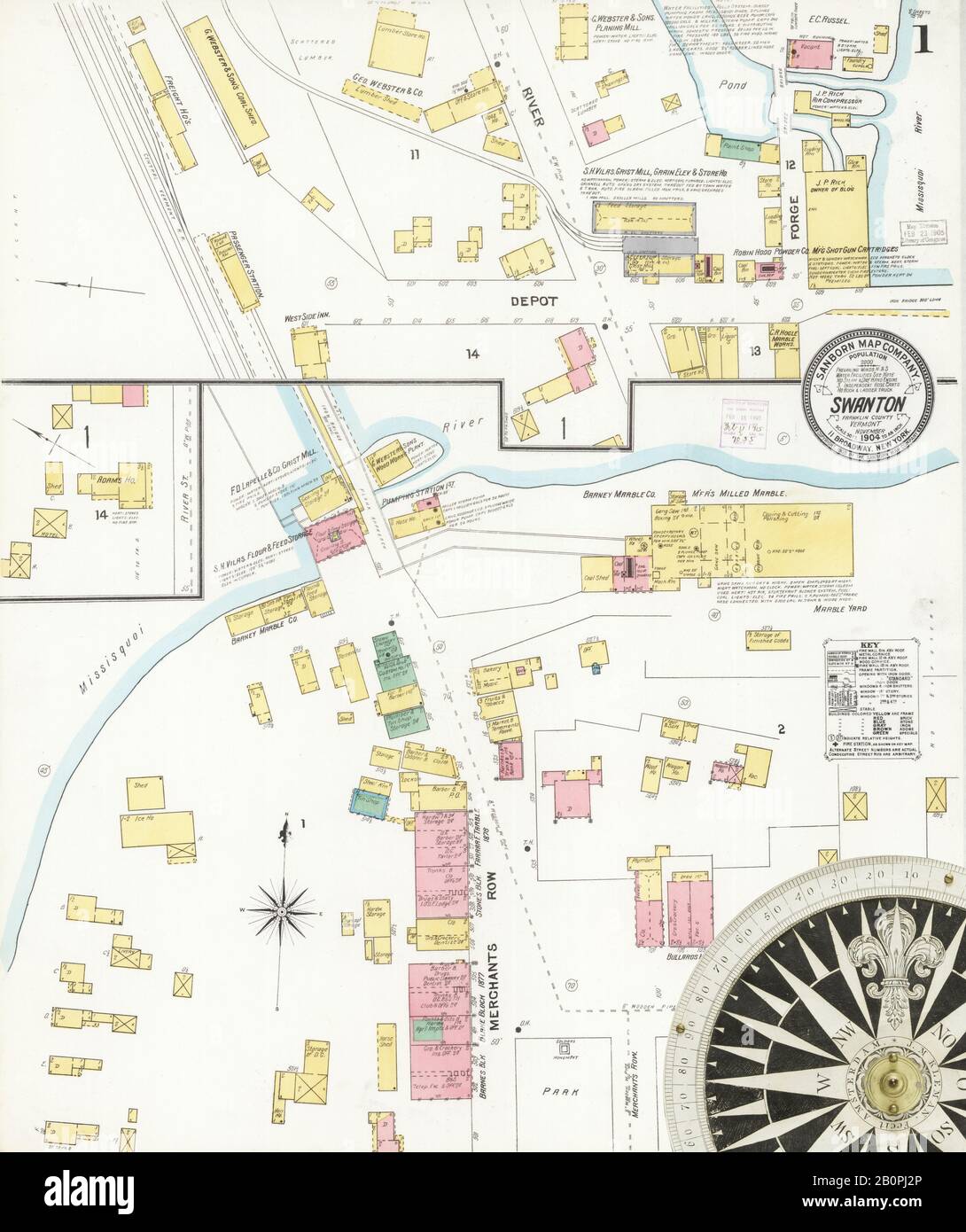 Map of swanton hires stock photography and images Alamy