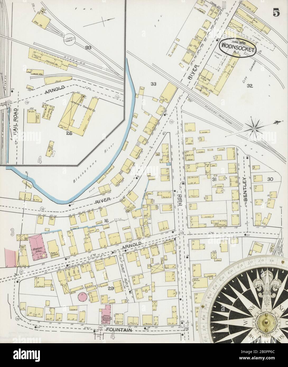 Providence rhode island map hires stock photography and images Alamy