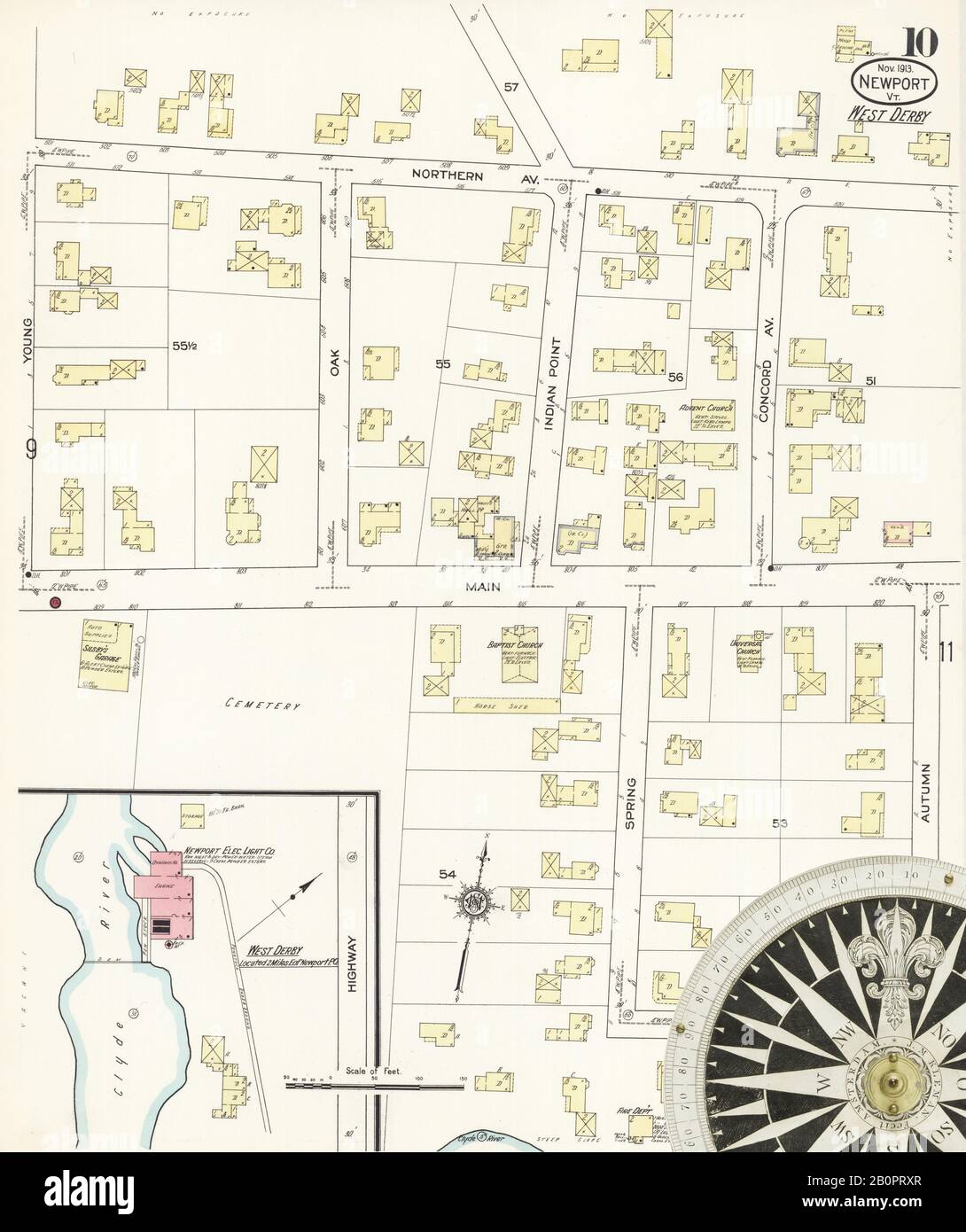 Image 10 of Sanborn Fire Insurance Map from Newport, Orleans County