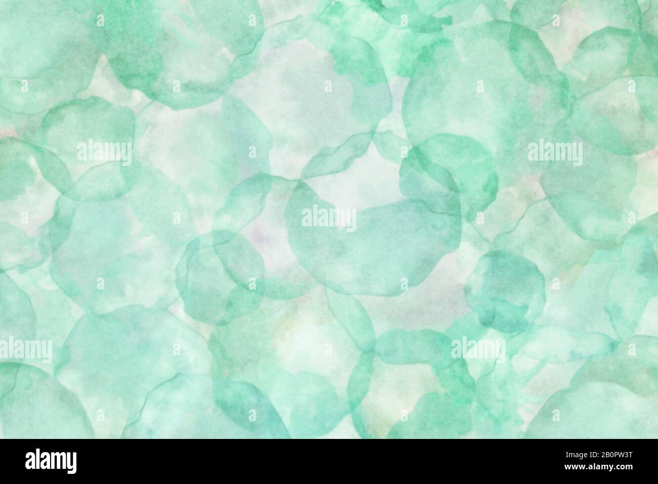 Designed abstract background with pale watercolor elements Stock Photo