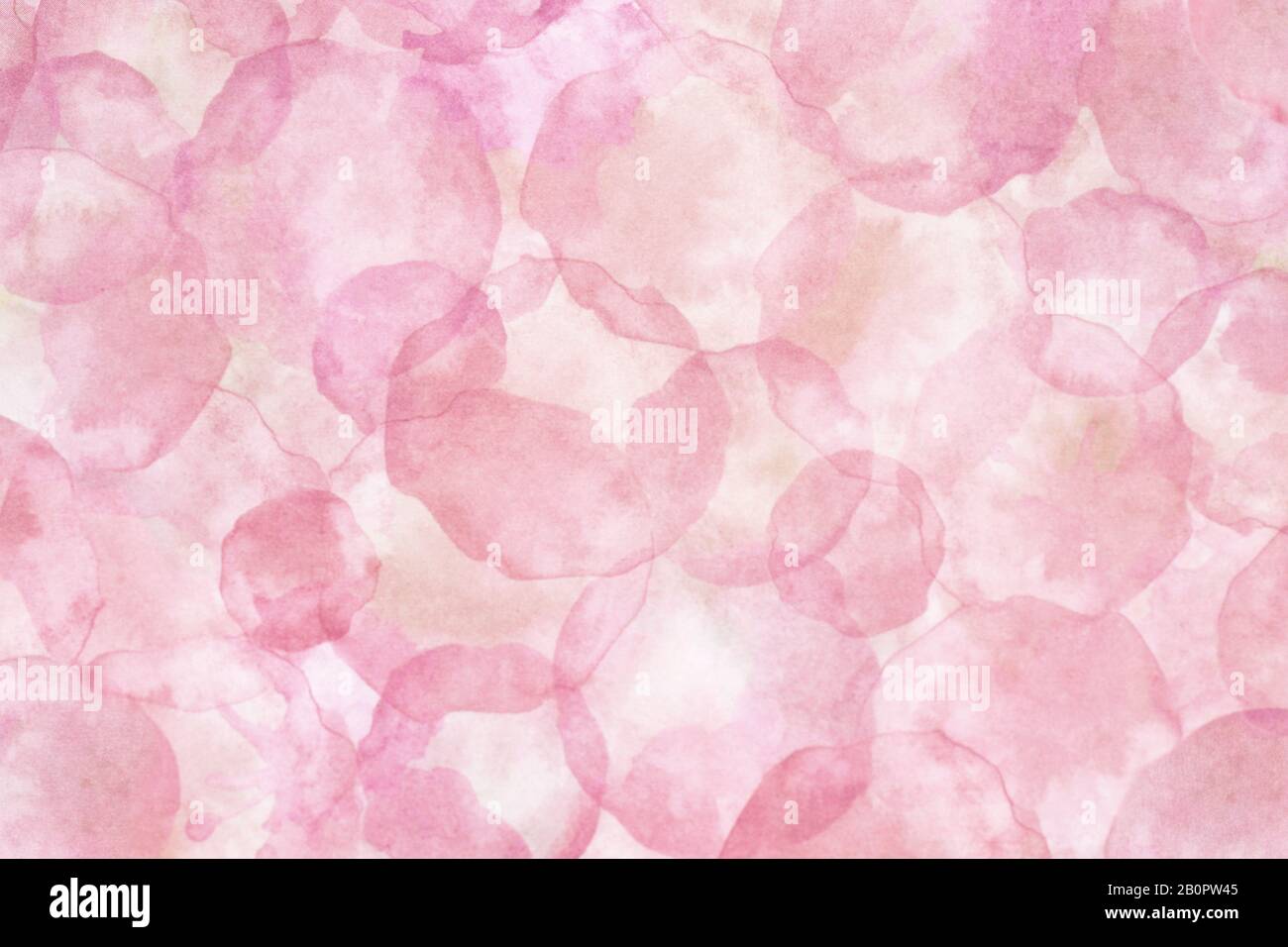 Designed abstract background with pale watercolor elements Stock Photo