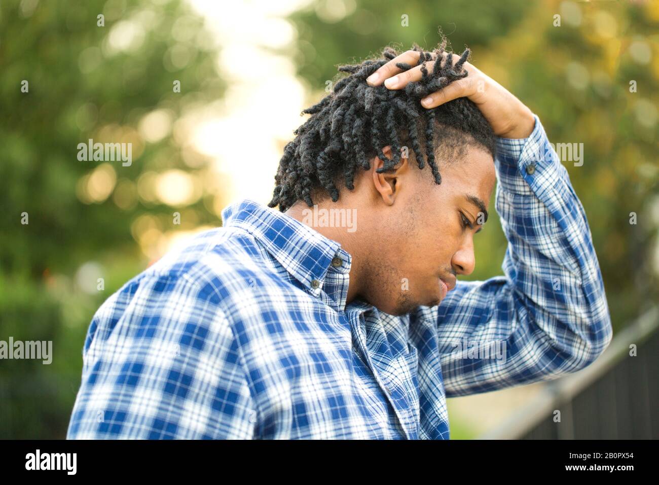 Man in deep thought hi-res stock photography and images - Alamy
