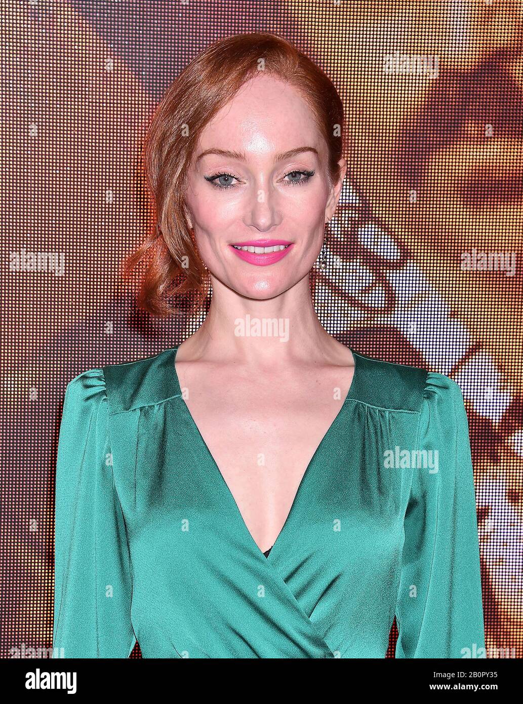 LOS ANGELES, CA - FEBRUARY 19: Lotte Verbeek attends the premiere of
