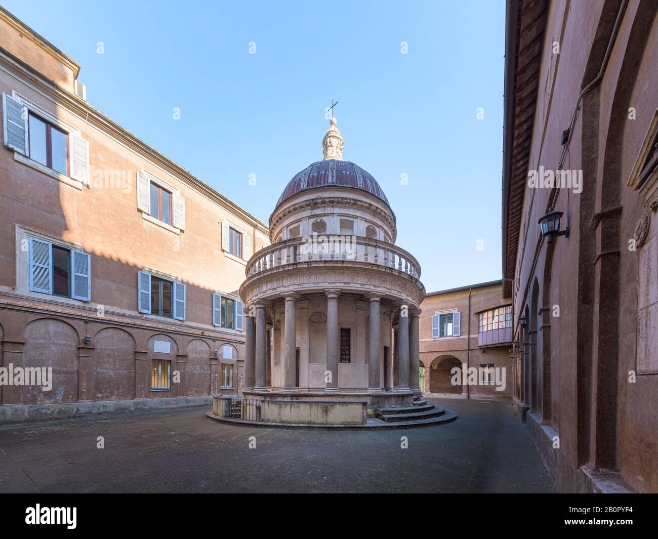 Tempietto Section