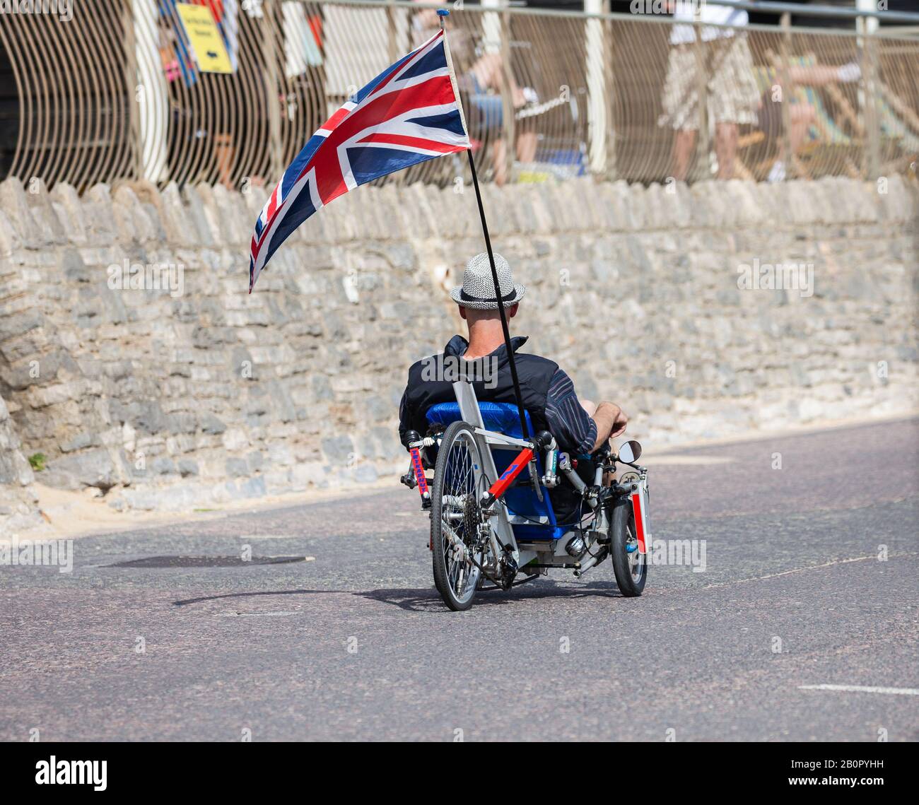 custom recumbent trike flags