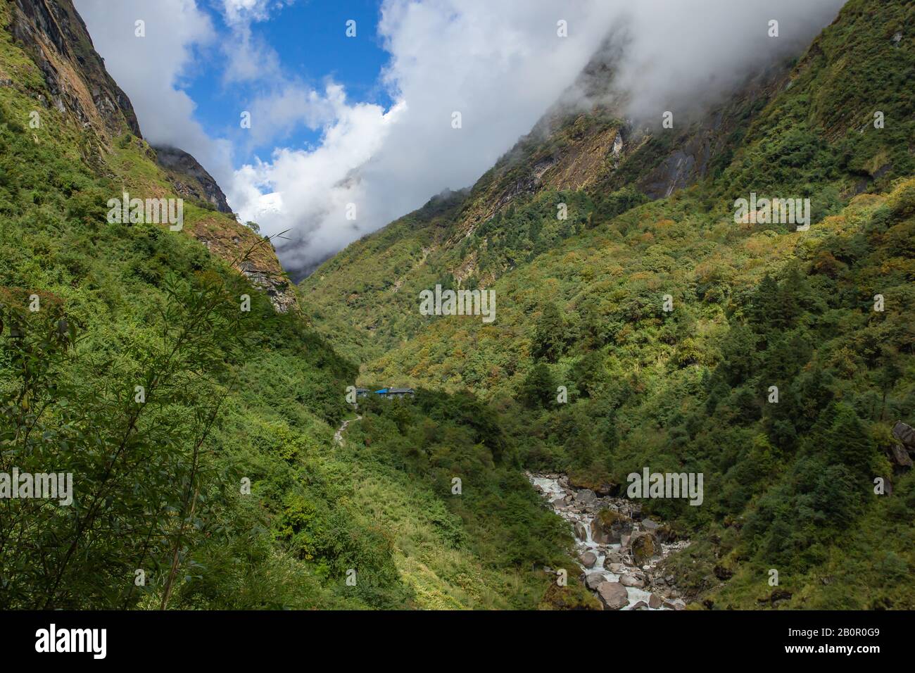 Himalayas village life hi-res stock photography and images - Alamy