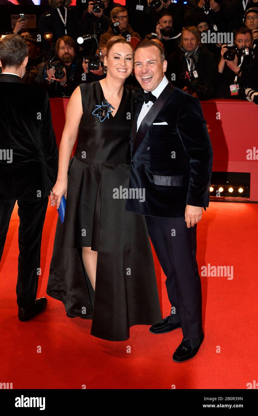 Berlin Germany 20th Feb 2020 Tim Raue And Katharina Raue Attending The Opening Night And My Salinger Year Premiere At The 70th Berlin International Film Festival Berlinale 2020 At Berlinale Palast On February