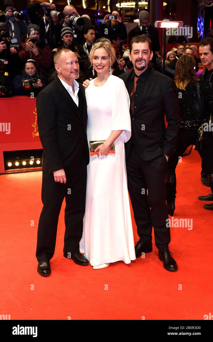 Berlin, Germany. 20th Feb, 2020. Benno Fürmann, Nina Hoss and Alex