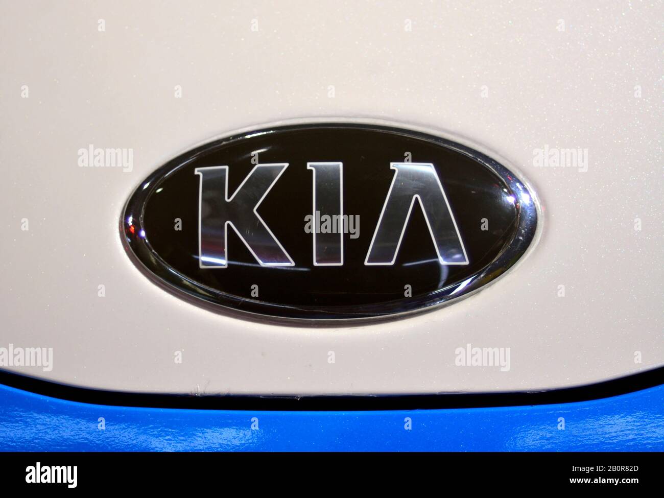 Kia Logo Stock Photo