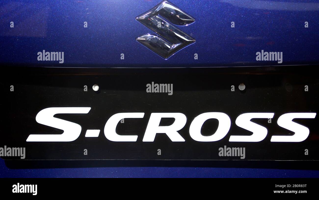 Maruti Suzuki S-Cross Logo Stock Photo