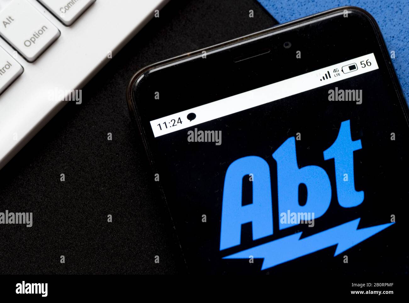 Ukraine 21st Feb 2020 In This Photo Illustration An Abt Electronics Logo Seen Displayed On A Smartphone Credit Igor Golovniov Sopa Images Zuma Wire Alamy Live News Stock Photo Alamy