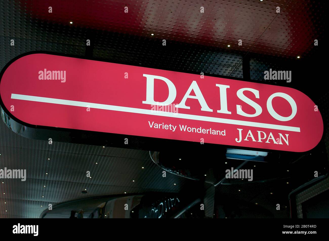 Brisbane, Queensland, Australia 17th January 2020 Daiso sign