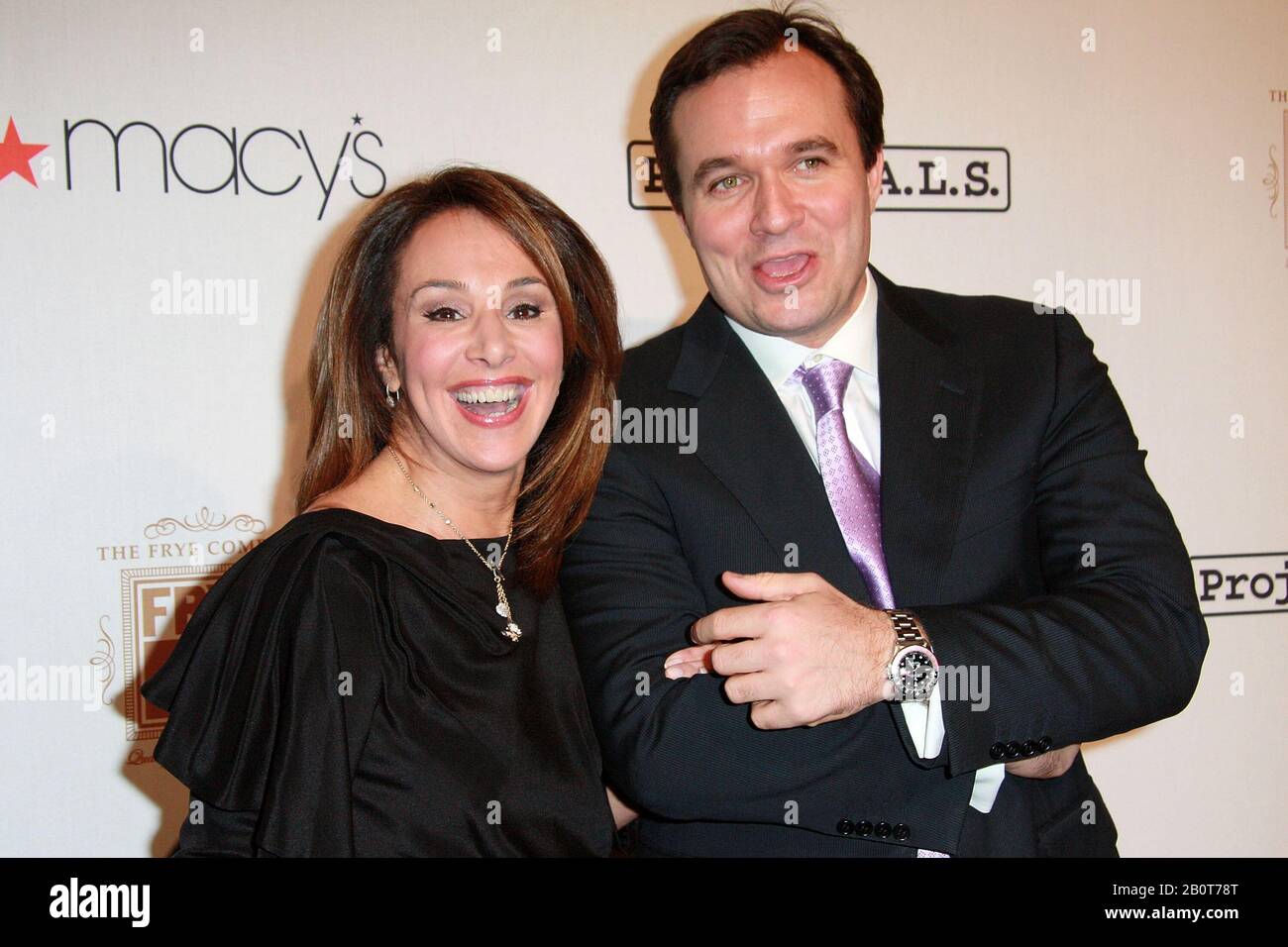 New York, NY, USA. 7 October, 2008. TV hosts, Rosanna Scotto, Greg Kelly at the Project A.L.S. benefit gala 'Tomorrow is Tonight' at the Waldorf=Astoria. Credit: Steve Mack/Alamy Stock Photo