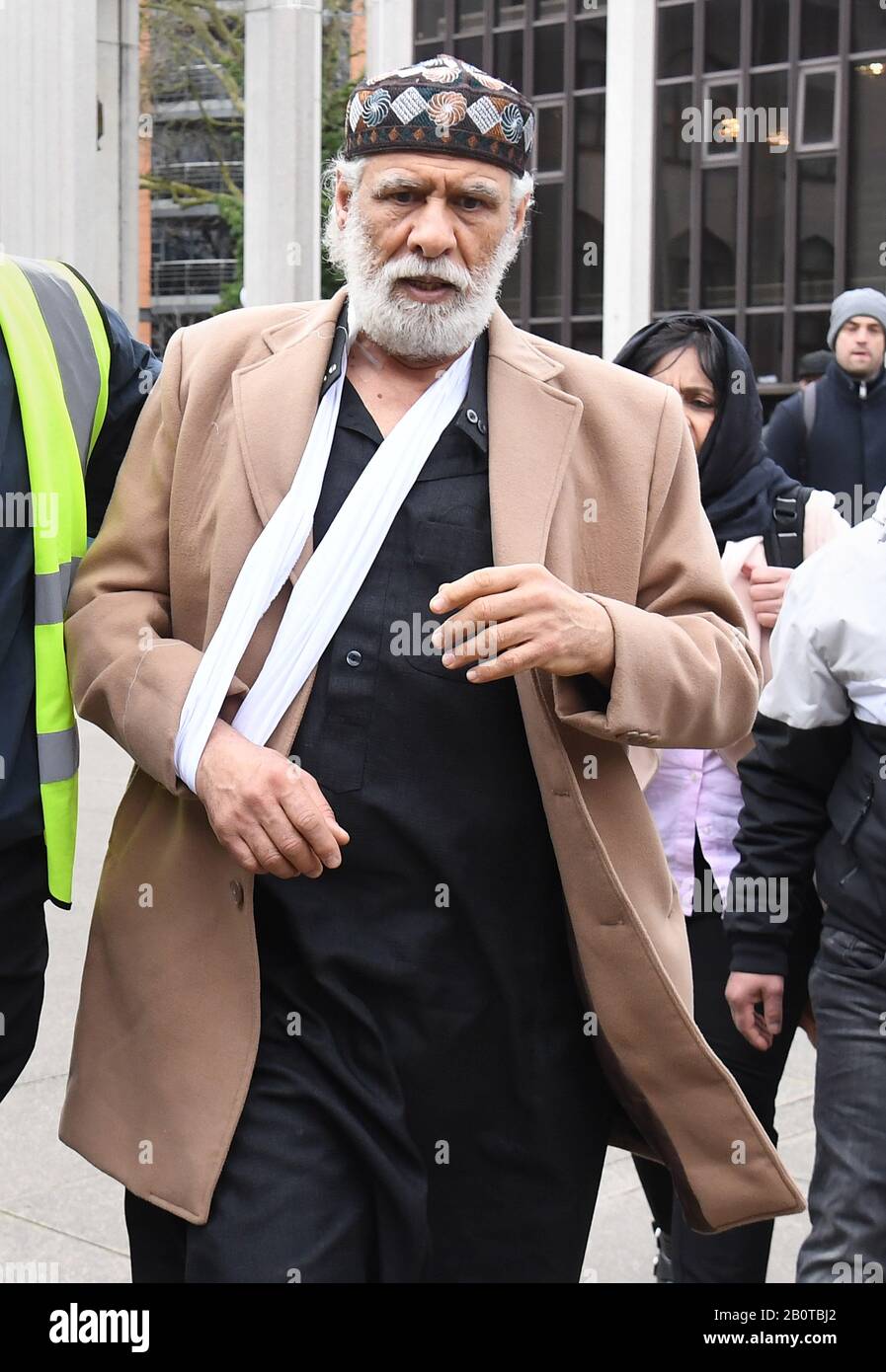 Muslim prayer leader raafat maglad hi res stock photography and images