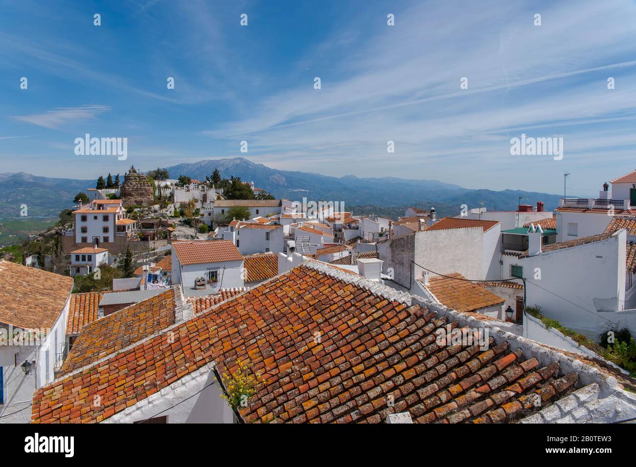 La axarquia white village hi-res stock photography and images - Alamy