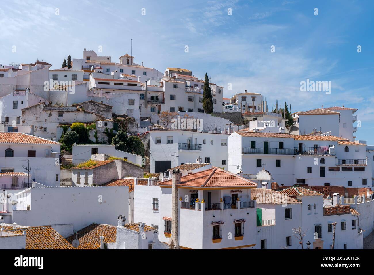 La axarquia white village hi-res stock photography and images - Alamy